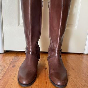 Ralph Lauren Knee-high Leather Boots (10)
